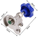 Blue Dispensing Valve Bottle Opener 337B R12 R134A Refrigerant Bottle Can  ME