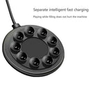 Suction Wireless Charger Detachable Smart Wireless Charger for Mobile Phone O1W9