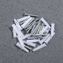 10Pcs Broom Hanger Mop and Broom Holder Broom Organizer Grip Clips Wall MounC5X5