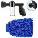 Foam Sprayer, Garden Hose Spray Nozzle Car Wash Foam Gun with 100cc Bottle, M9J7