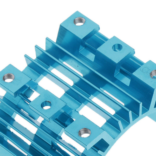 RC Car Motor Radiator Heatsink for WLTOYS 144001 1:14 RC Buggy Car Blue