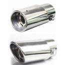 Stainless Steel Chrome Car Tail Rear Round Exhaust Muffler Pipe Tip Universal Gw