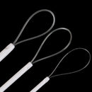 3pcs Nylon Wire Knitting Yarn Sewing Big Eye Needles Apparel Craft Wool Knit BX