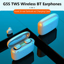 G5S TWS Headphones Bluetooth 5.0 Wireless Waterproof Earphones w/ Charging Case