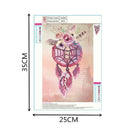 Flower Dream Catcher Round DIY Diamond Painting Embroidery Cross Stitch