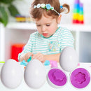 Montessori Learning Education Math Toys 3pcs Smart Eggs Puzzle Game for Kid