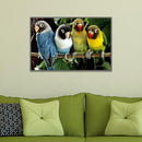 5D DIY Diamond Painting Parrots Cross Stitch Embroidery Rhinestones Mosaic