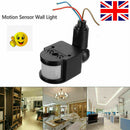 Outdoor 110-220V Infrared PIR Motion Sensor Detector Wall Light N2F4