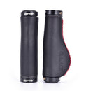 1Pair Bike Handlebar Fiber Leather Mountain Bike Grips Non-slip Lock For Bic_kz