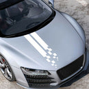 1 Pair Car Hood Cover Decorative Stickers Auto Racing Sports Art Styling Decals