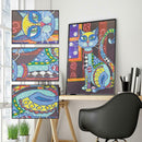 5D DIY Special Shaped Diamond Painting Cat Cross Stitch Mosaic Craft Kits