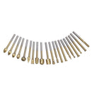 20 HSS Ti Routing  Grinding Bit Burr Speed Kit for Rotary Cutter Tool