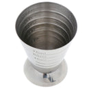 75ml Metal Measure Cup Drink Tool Shot Ounce Jigger Bar Mixed Cocktail Beake FT