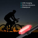 LED USB Rechargeable COB Bike Tail Lamp Safety Warning Bicycle Rear Light