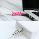 6pcs Cable Protector Bobbin Winder Data Line Case Rope Spring Twine Protectio.AU