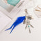 Retro Bohemian Keychains Feather Key Ring and Dream Catcher Pendant Keyring for