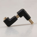90 Degree + 270 Degree HDMI Male to Female Right Angle Adapter Connector