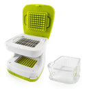 Double-sided pressing garlic cutter kitchen portable garlic grinder vegetable