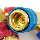 AC Manifold Gauge R134a Hose Conversion Quick Adapter Fitting Coupler High Low