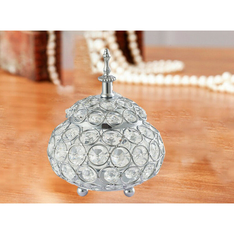 2Crystal Votive TeaLight Candle Holder Candlestick Wedding Party Home Desk Decor