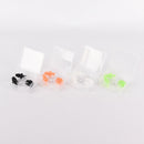 Orange Waterproof Soft Silicone Swimming Set Nose Clip + Ear Plug Kits Boxed JR