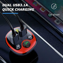BT21-B Car Bluetooth FM Transmitter Handsfree MP3 Player Dual USB Charger