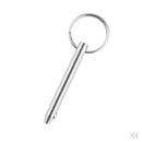 4PCS Stainless Steel Bimini Top Quick Release Pins Hardware for Boat/Canvas