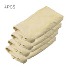 4PCS Large Natural Chamois Leather Car Cleaning Cloth Wash Absorbent Drying Towe