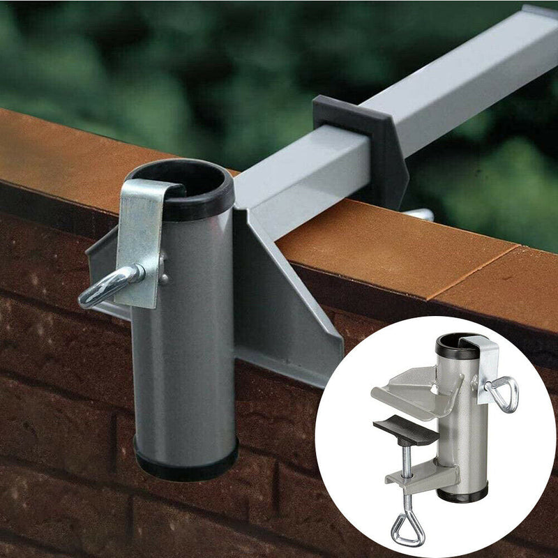 Fishing Portable Outdoor Patio Chair Clamp Parasol Stand Umbrella Holder Clip