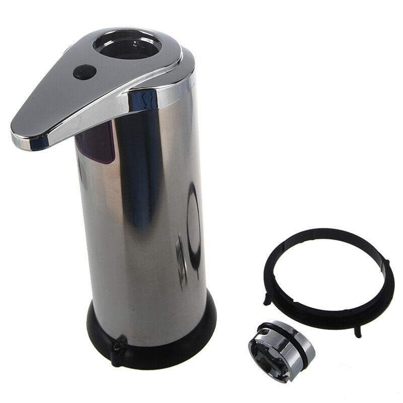 Non-Contact Automatic Smart stainless steel Sensor Soap Shampoo Dispenser T E2L6