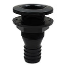 4pcs 1'' Black Plastic Marine Yacht Bilge