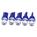 5x T10 194 W5W Blue LED Car Motorcycle Dome Instrument Lights Bulbs Lamps
