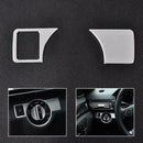 Chrome Headlight Switch Frame Trim fit for BENZ W212 W218 W166 E/CLS Class 12-15