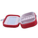 Mini Jewelry Organizer box PU leather jewelry box princess dressing birthda
