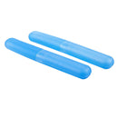 Travel blue Toothbrush Holder Case Tube Case 2 Pcs S6L9
