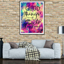 5D DIY Full Drill Diamond Painting Starry Sky Words Embroidery Kit (W019)