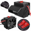 150W PTC Car Vehicle Portable Heating Heater Hot Fan Defroster Demister DC 12V