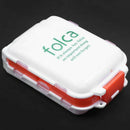 Travel 8 Compartment Medicine Tablet Holder Organizer Dispenser Case Pill