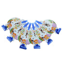 6pcs/lot Safari animals Blowouts Party Horn Trumpet Noise Makers Kids JC,a