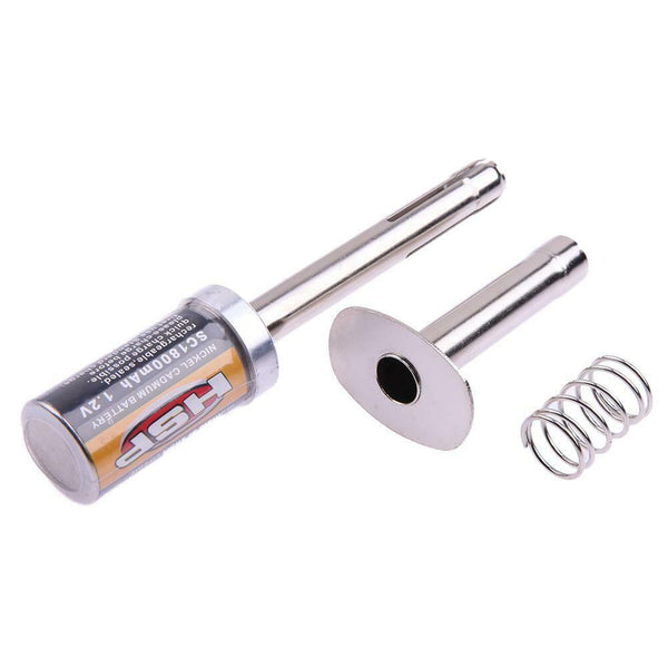 2pcs Rechargeable Glow Starter Igniter for 1/10 Hsp 1/8 Gas Nitro Engine RC  K1B