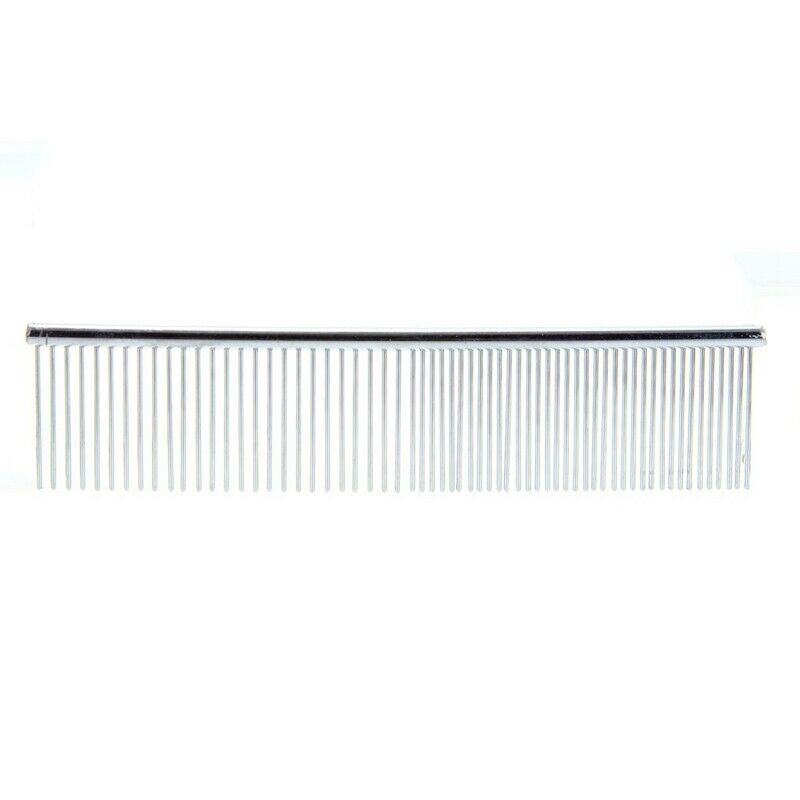 Grooming Comb Stainless Steel Curry Hair Comb for Pet Cat 19 * 4cm