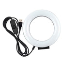 4.7 inch Phone Selfie LED Ring Light For Youtube Tiktok Makeup Video Live Camera