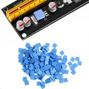 100mmx100mmx0.5mm GPU CPU Heatsink Cooling Thermal Conductive Silicone Pad P2A7
