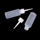 2pcs 50ml Empty Dropper Squeezable Liquid Bottle Plastic Drop Bottles Needle  Z