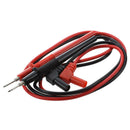 1000V Banana Plugs Detachable Tip Multimeter Probe Test Lead Black Red Pair T5U4