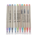 10 Colors Watercolor Marker Pen Soft Brush Calligraphy Sketch Painting Drawing