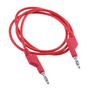 2Pieces Test Lead Banana Plug Male Stackable to Banana Plug 39inch