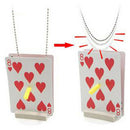 New Chain Thru Sword Card Magic Tricks Close up Stage Magic Props ToysJ Gw