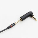 Right Angle 90Degree3.5mm 3Pole Audio Stereo Male to Female Extension Adapter`US