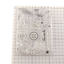 Clear stamps Sea Travel to beach rubber Silicone stamps Scrapbooking craft DIYOZ
